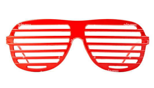 Shutter Shades (Red)